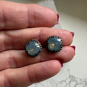 Elegant Silver Stud Earrings